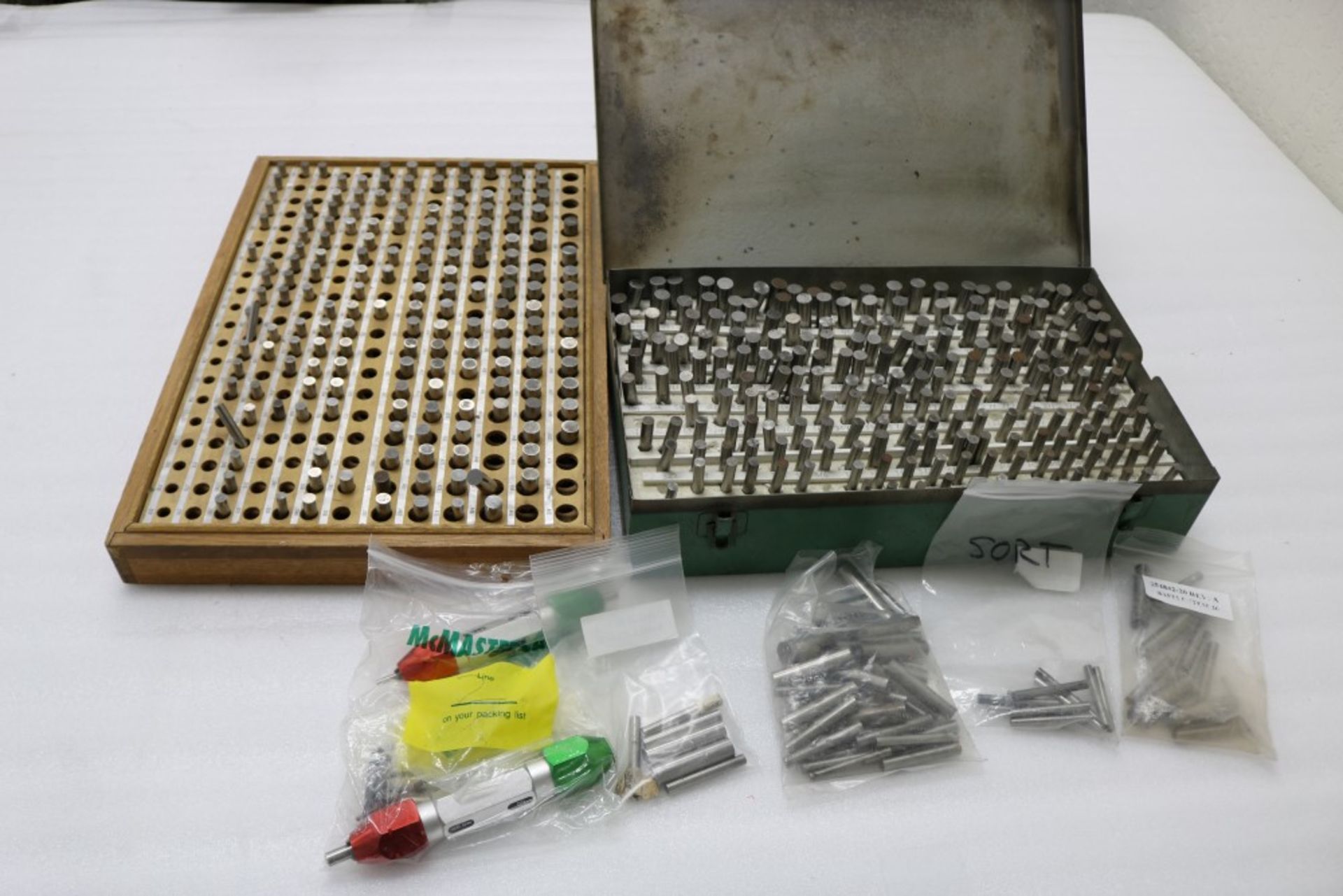 (2) Boxes of Various Size Pin Gages and Meyer Pin Gage Holders - Image 6 of 8