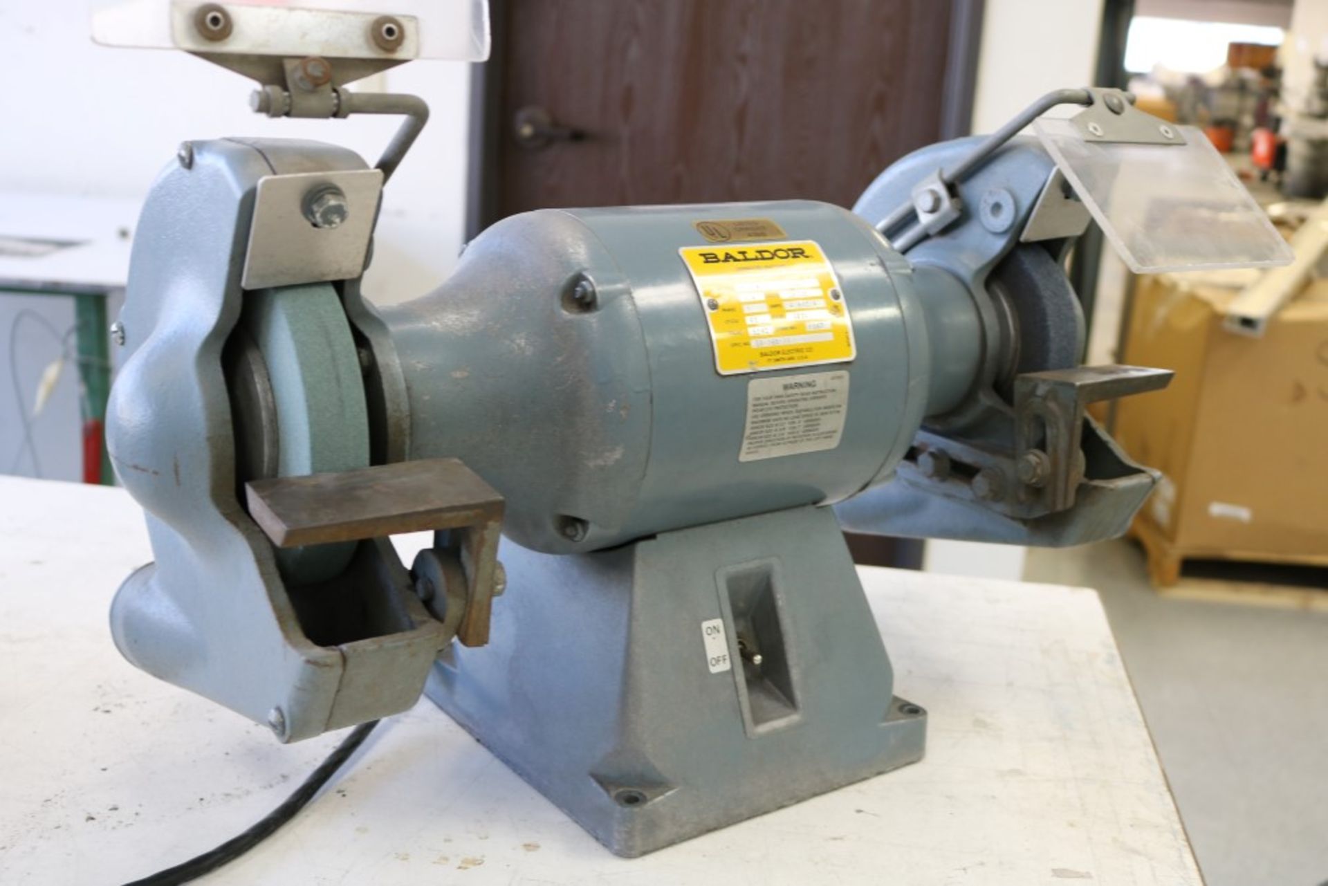Baldor Grinder/Buffer 3/4 HP, 3600 RPM, with Grinding Wheels Attached - Image 3 of 5