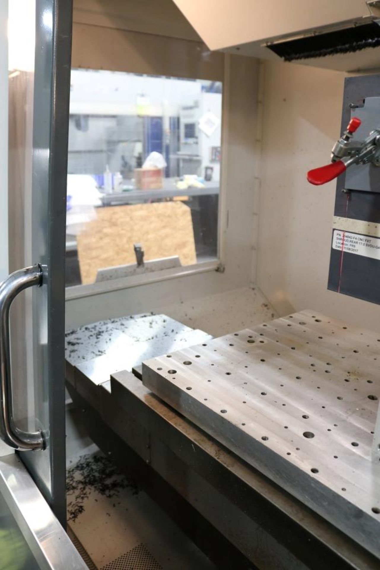 2012 Haas VF5SS, Aluminum Sub Plate, Rigid Tapping, Spindle Orientation, High Speed Machining, 16 - Image 17 of 21