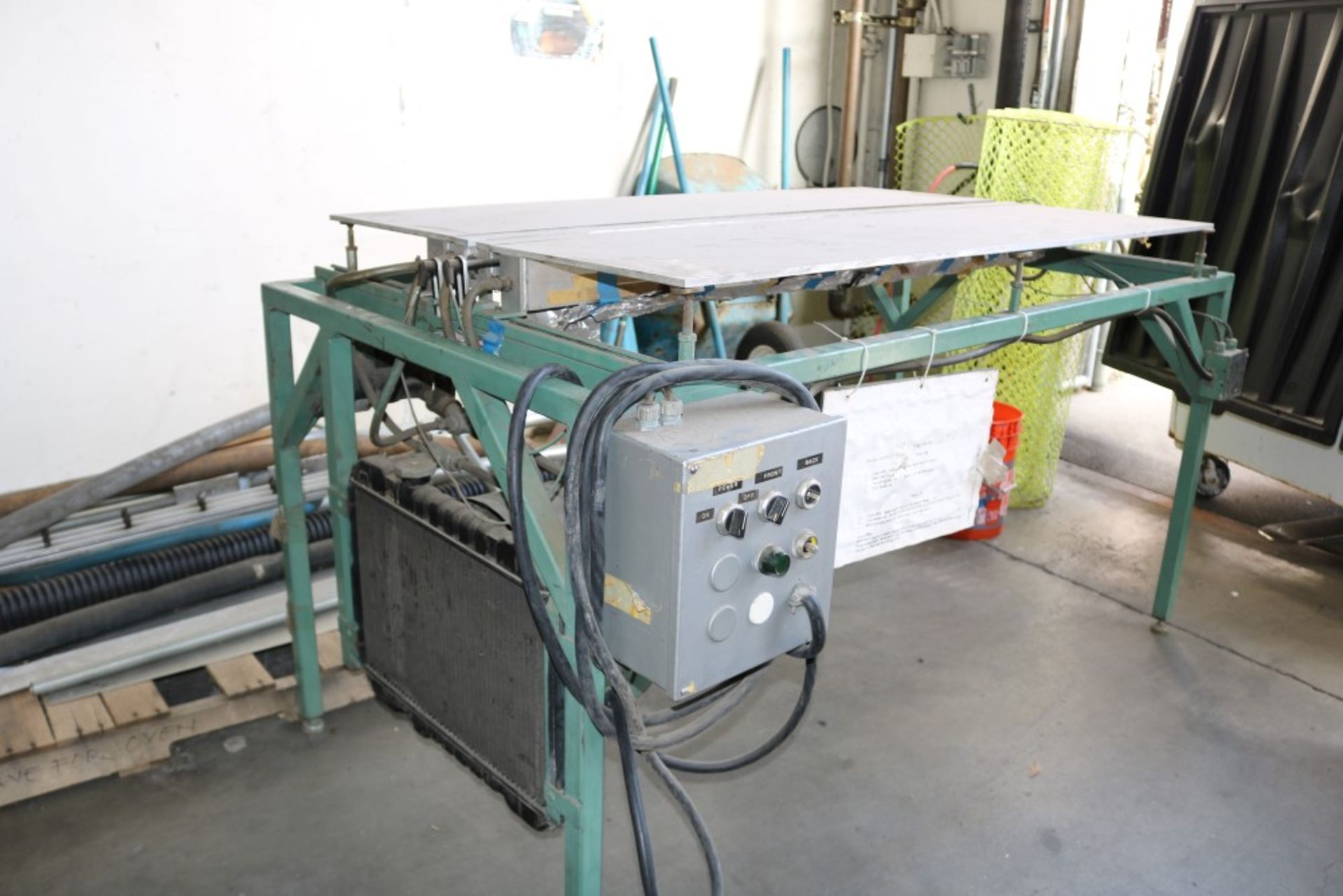 Strip Heater Table, 5' x 3' - Image 4 of 6