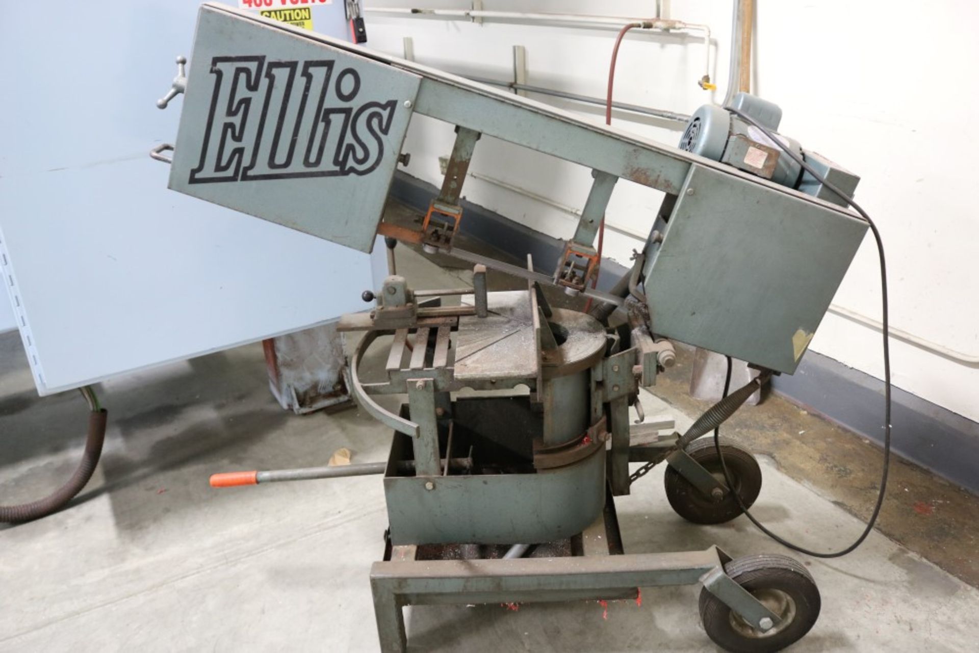 Ellis Horizontal Miter Bandsaw, Model 1500 with Blades, 9'6" x 3/4" x 0.032 - Image 7 of 11