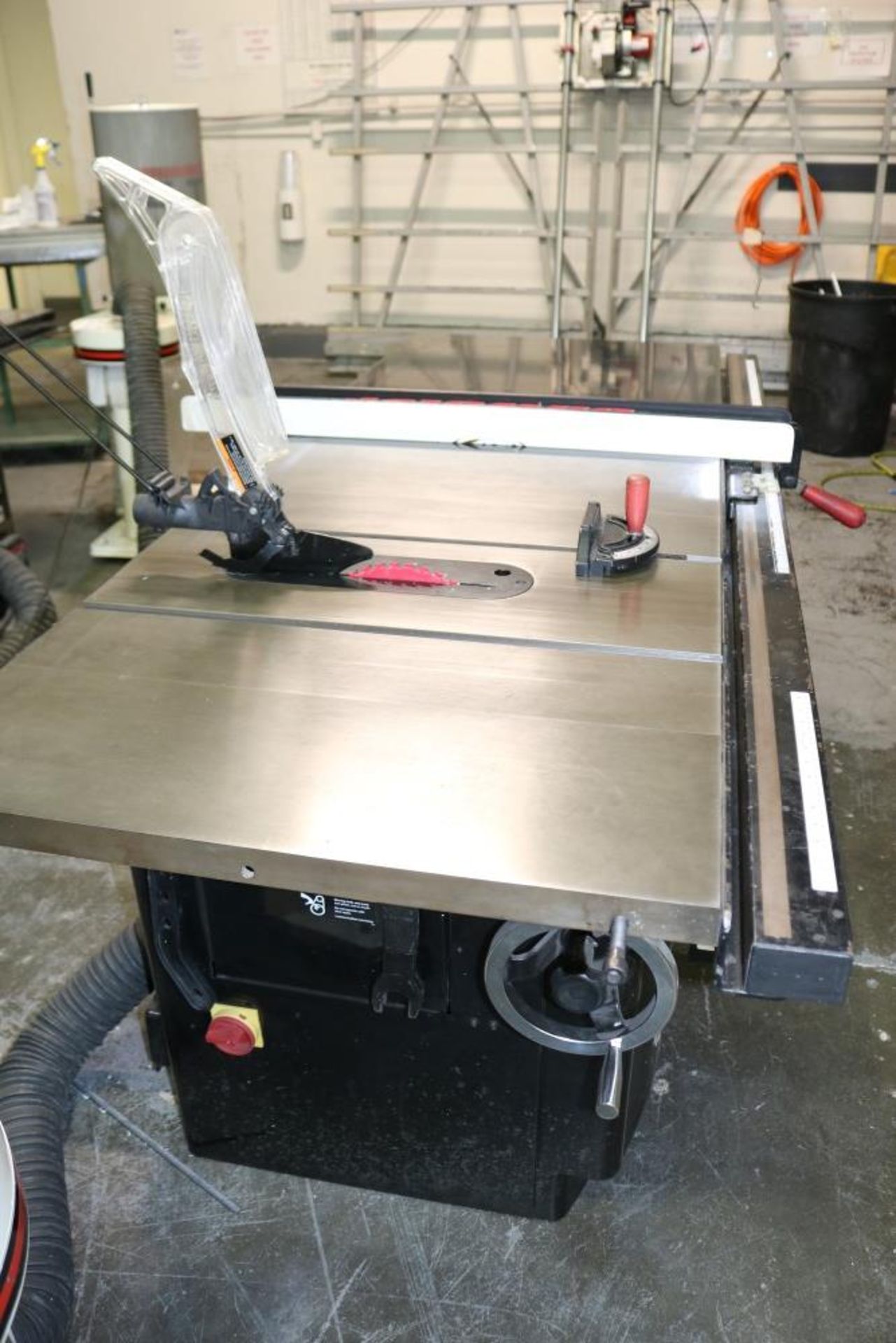 SawStop 10" Industrial Cabinet Saw, 5HP, Model ICS51230, 34" x 7' x 35", With Jet Dust Collector - Image 5 of 17