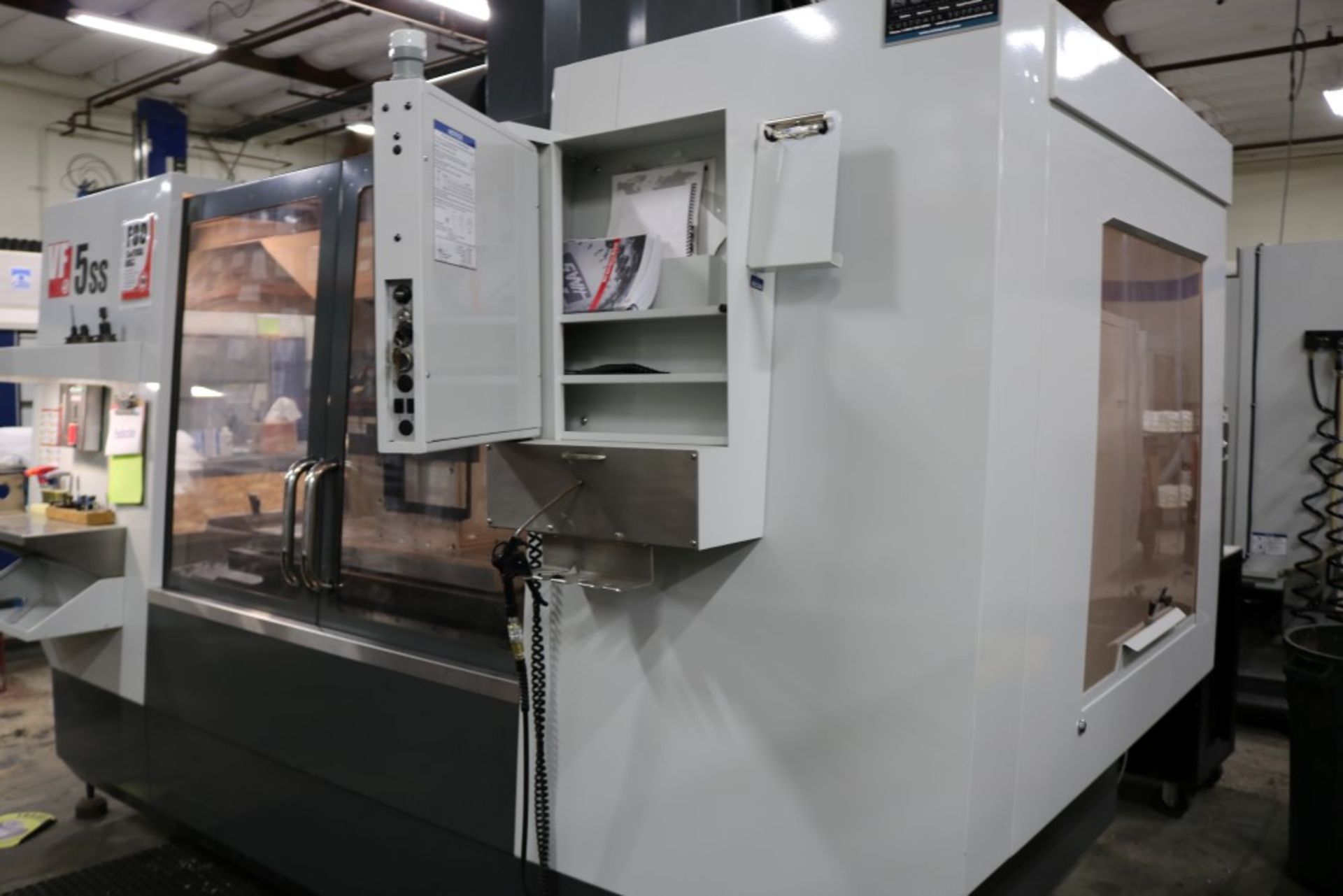 2012 Haas VF5SS, Aluminum Sub Plate, Rigid Tapping, Spindle Orientation, High Speed Machining, 16 - Image 4 of 21