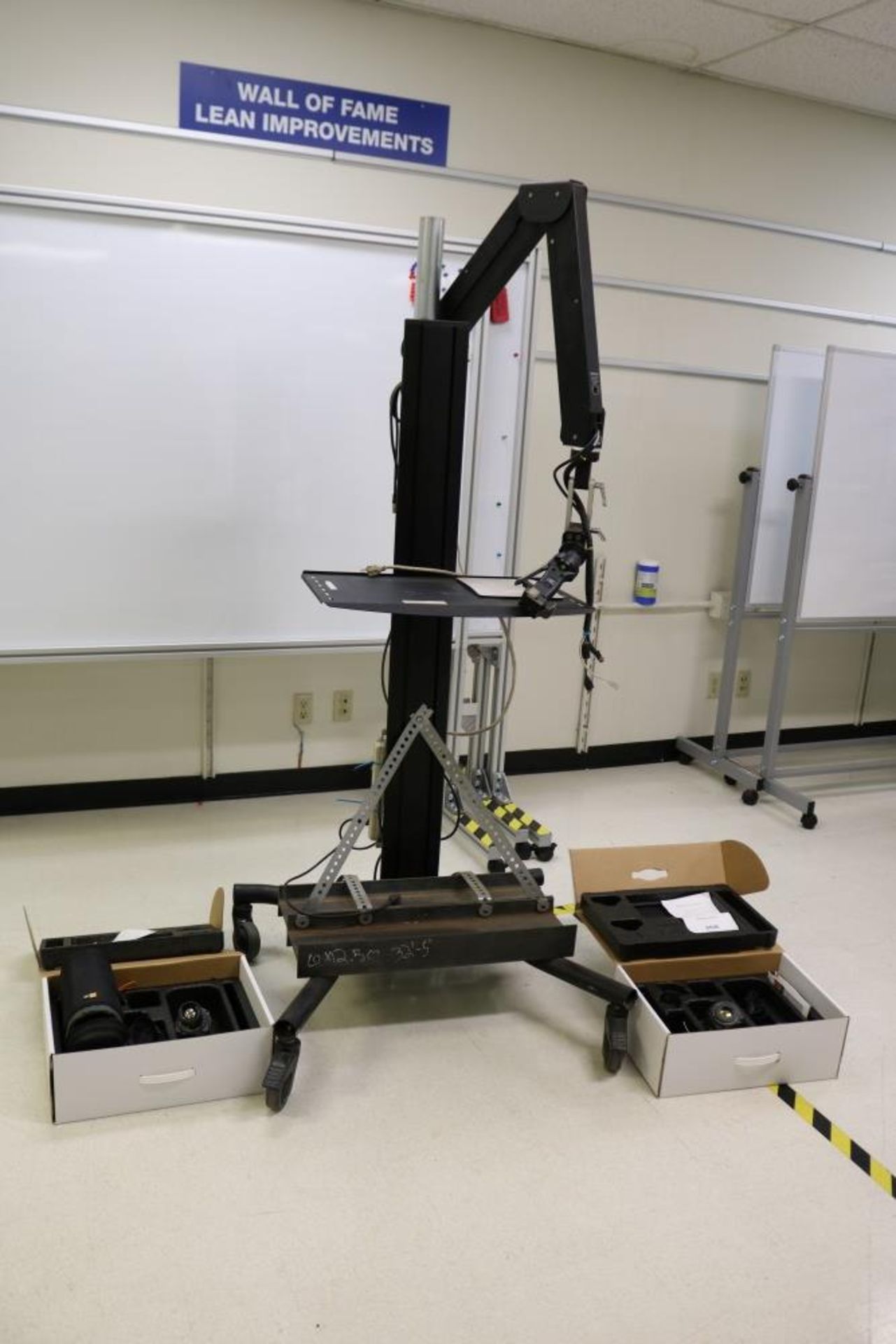 (2) Thermo Vision A320's by Flir Systems with Articulating Arm and Rolling Stand with Manfrotto