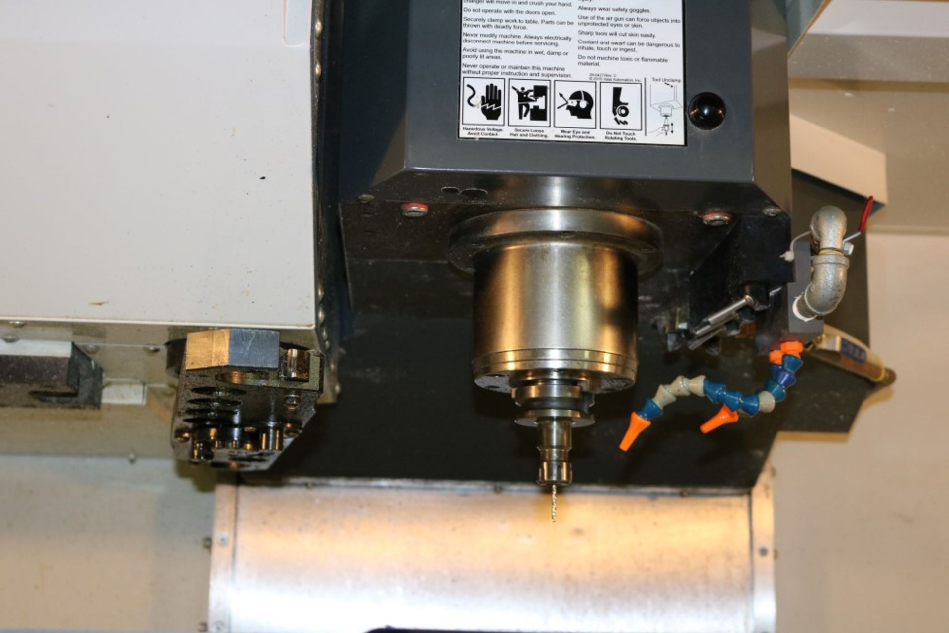 2012 Haas VF5SS, Aluminum Sub Plate, Rigid Tapping, Spindle Orientation, High Speed Machining, 16 - Image 14 of 21