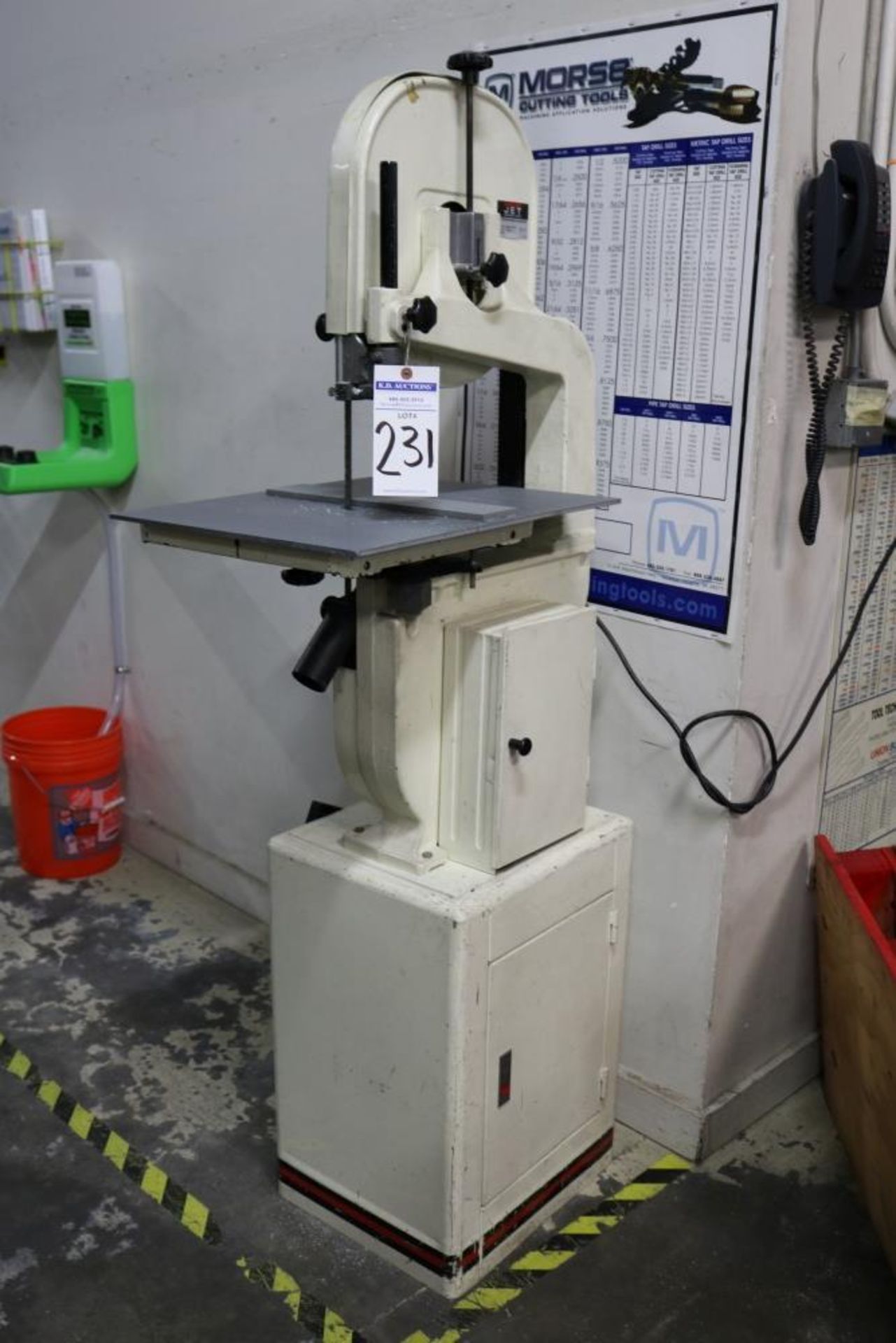 Jet Woodworking Band Saw, Model JWBS-14CS - Image 5 of 5
