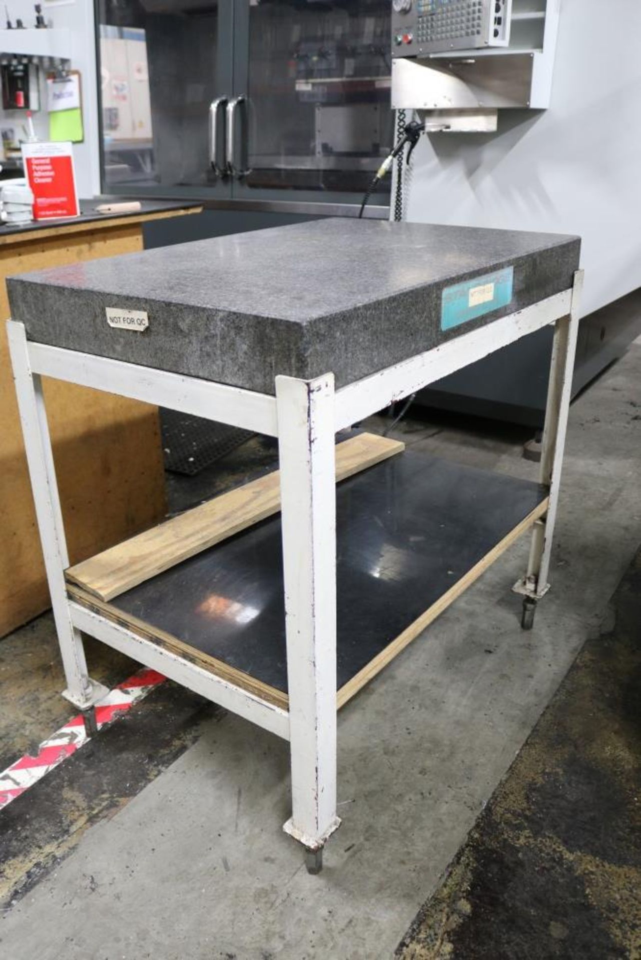 Standridge Granite Inspection Table on Stand 2' x 3' x 4"