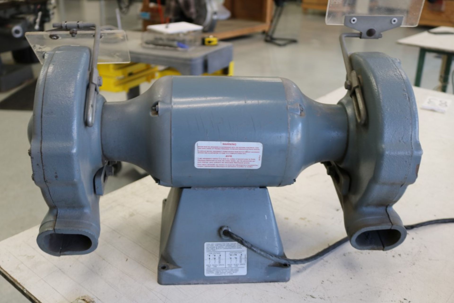 Baldor Grinder/Buffer 3/4 HP, 3600 RPM, with Grinding Wheels Attached - Image 4 of 5