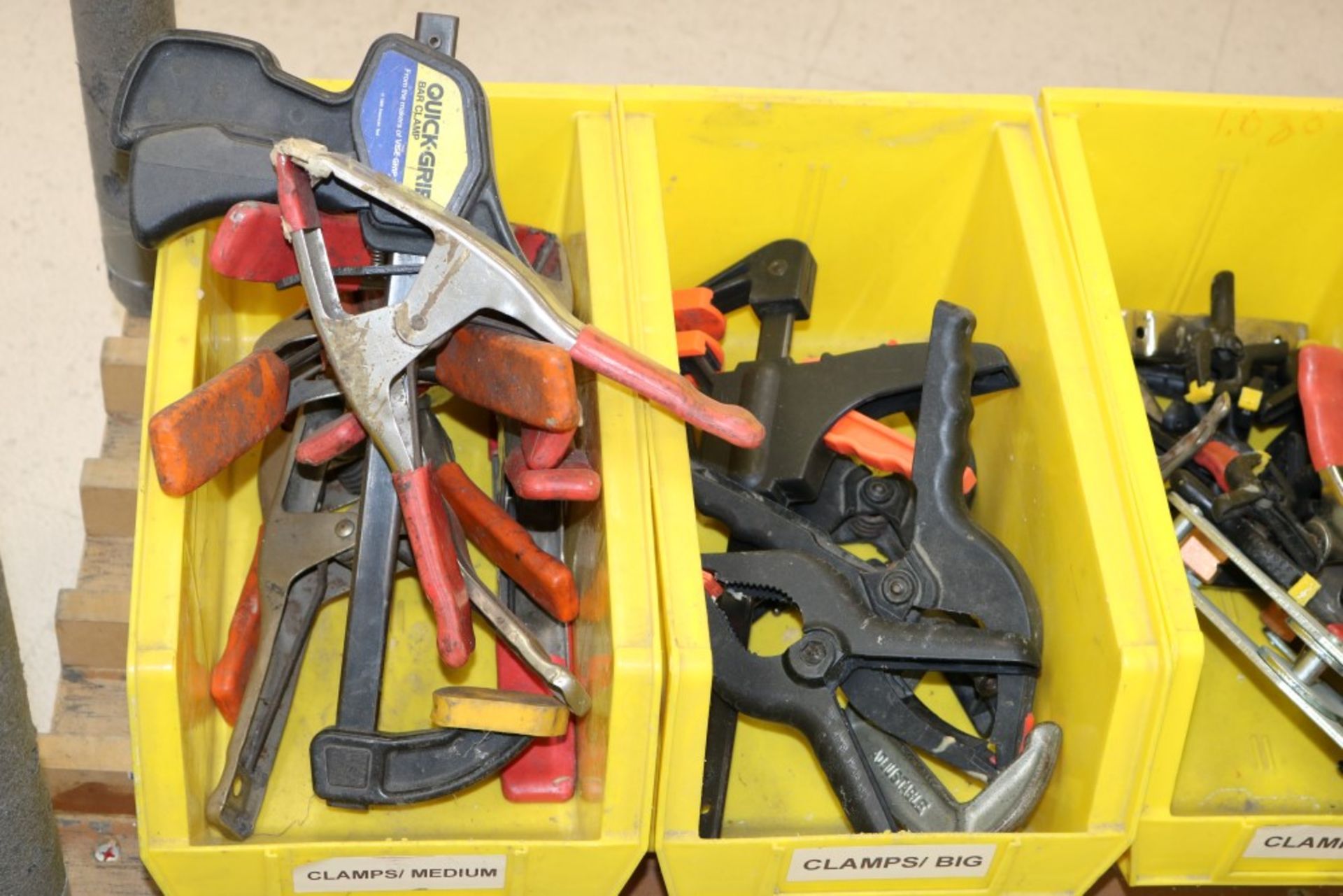 Large Lot of Various Size and Style Clamps - Image 2 of 6