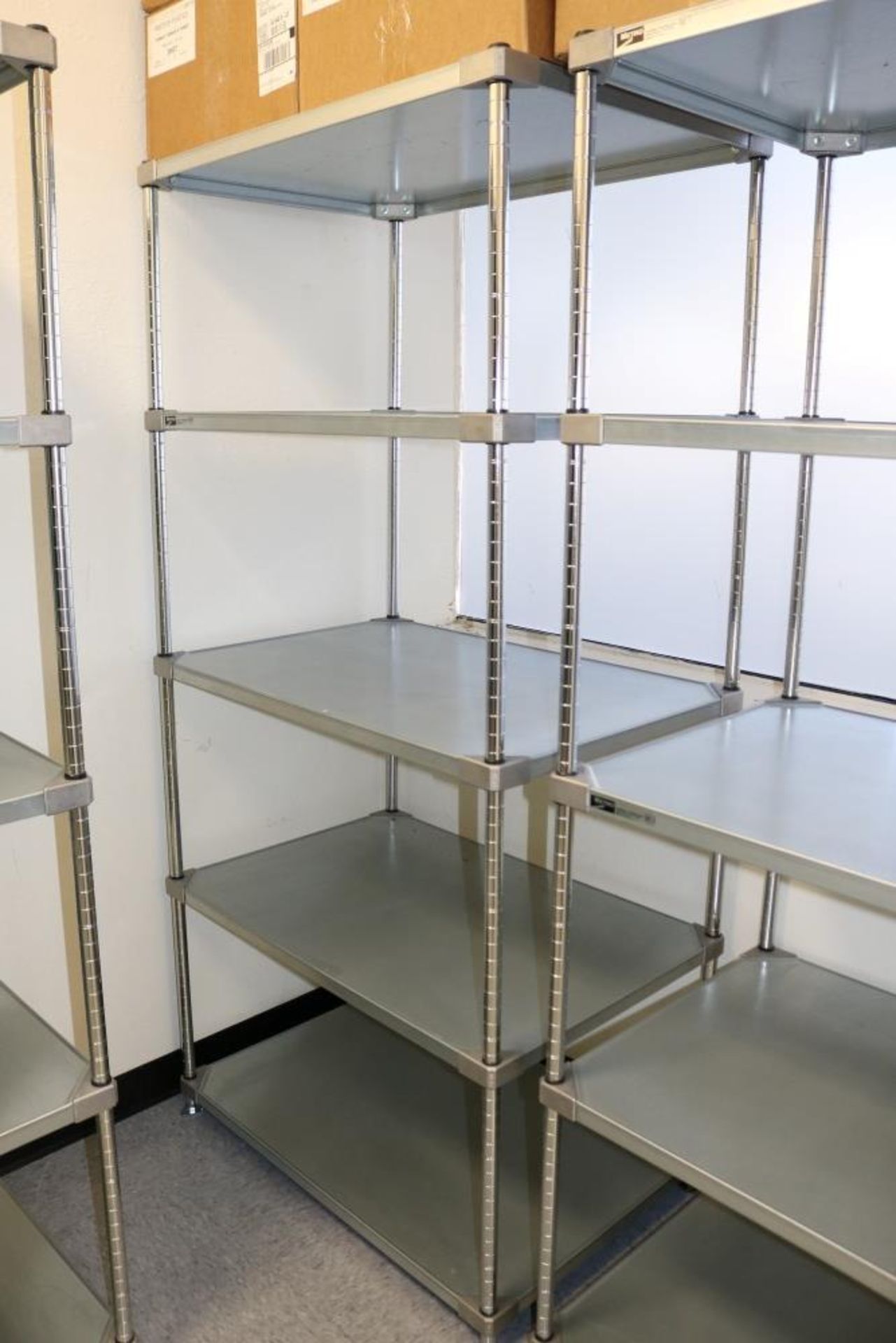 (2) 24" x 36" x 75" Metro 5 Tier, Heavy Duty Metal Racks (Made in the USA) - Image 2 of 5