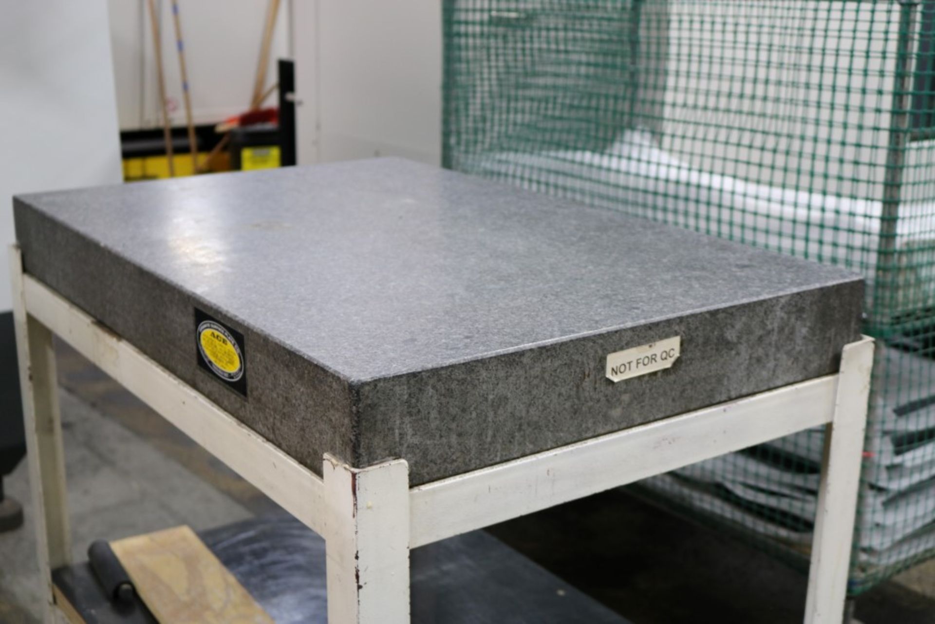 Standridge Granite Inspection Table on Stand 2' x 3' x 4" - Image 4 of 6