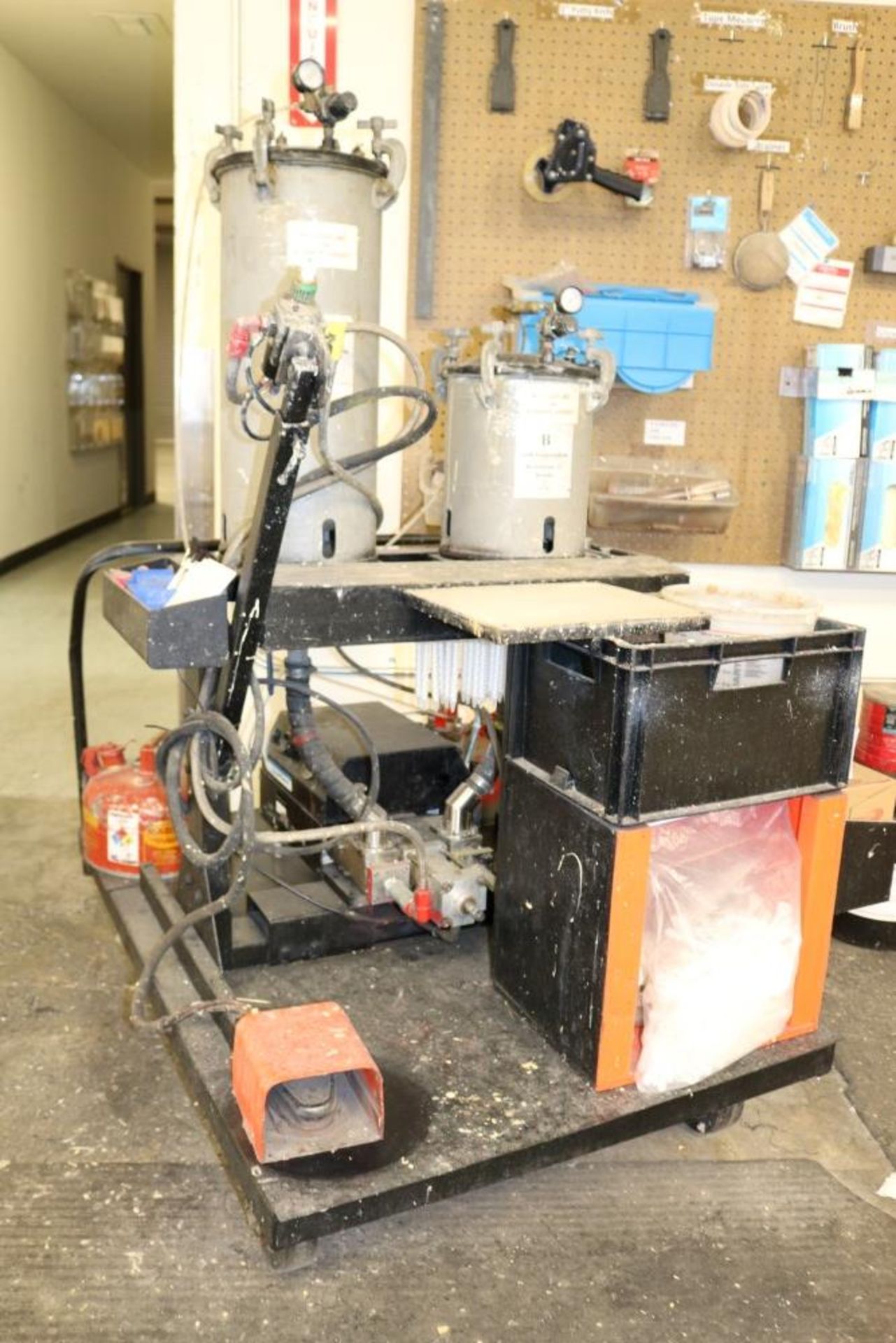 Versalot Mixing Machine with Liquid Control Pump and Epoxy Mixing Tubes - Image 7 of 14