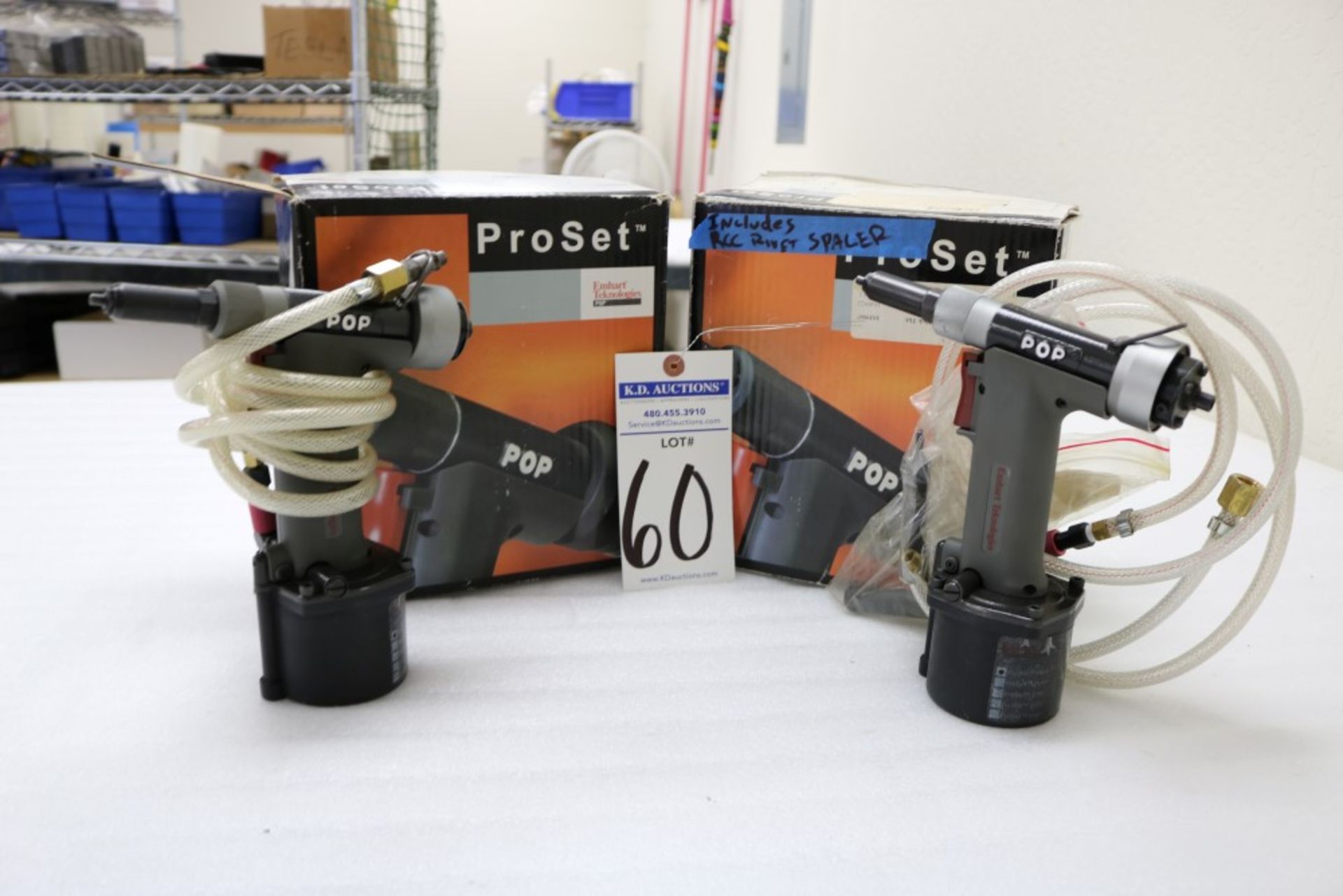 (2) Proset Pop Pneumatic Riveter Model 1600MCS - Image 3 of 3