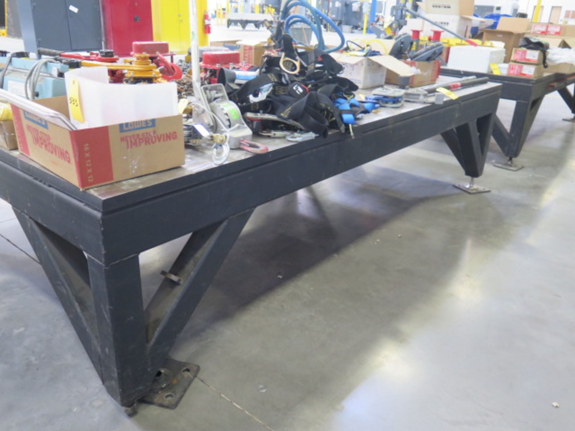 72" x 120" x 1 1/2" Steel Layout Table - Image 2 of 3