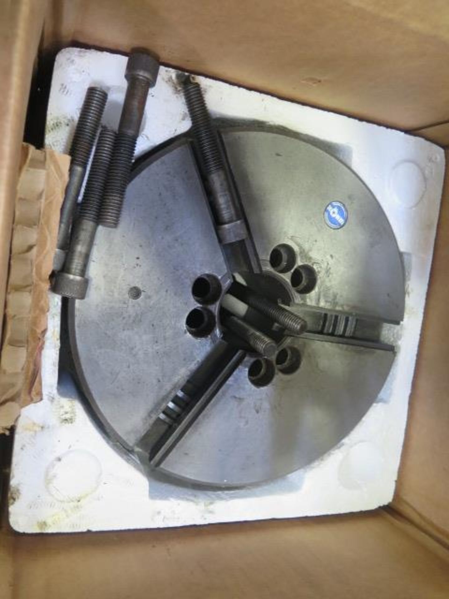 10" 3-Jaw Chuck (NEEDS JAW BASES) - Image 2 of 3