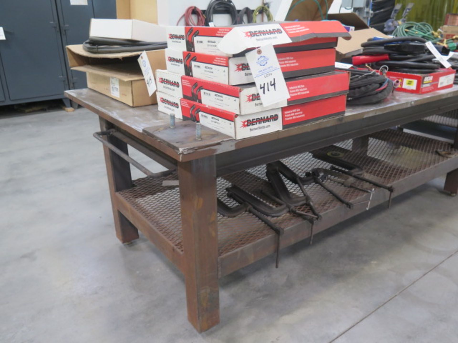 48" x 96" Steel Welding Table - Image 2 of 3