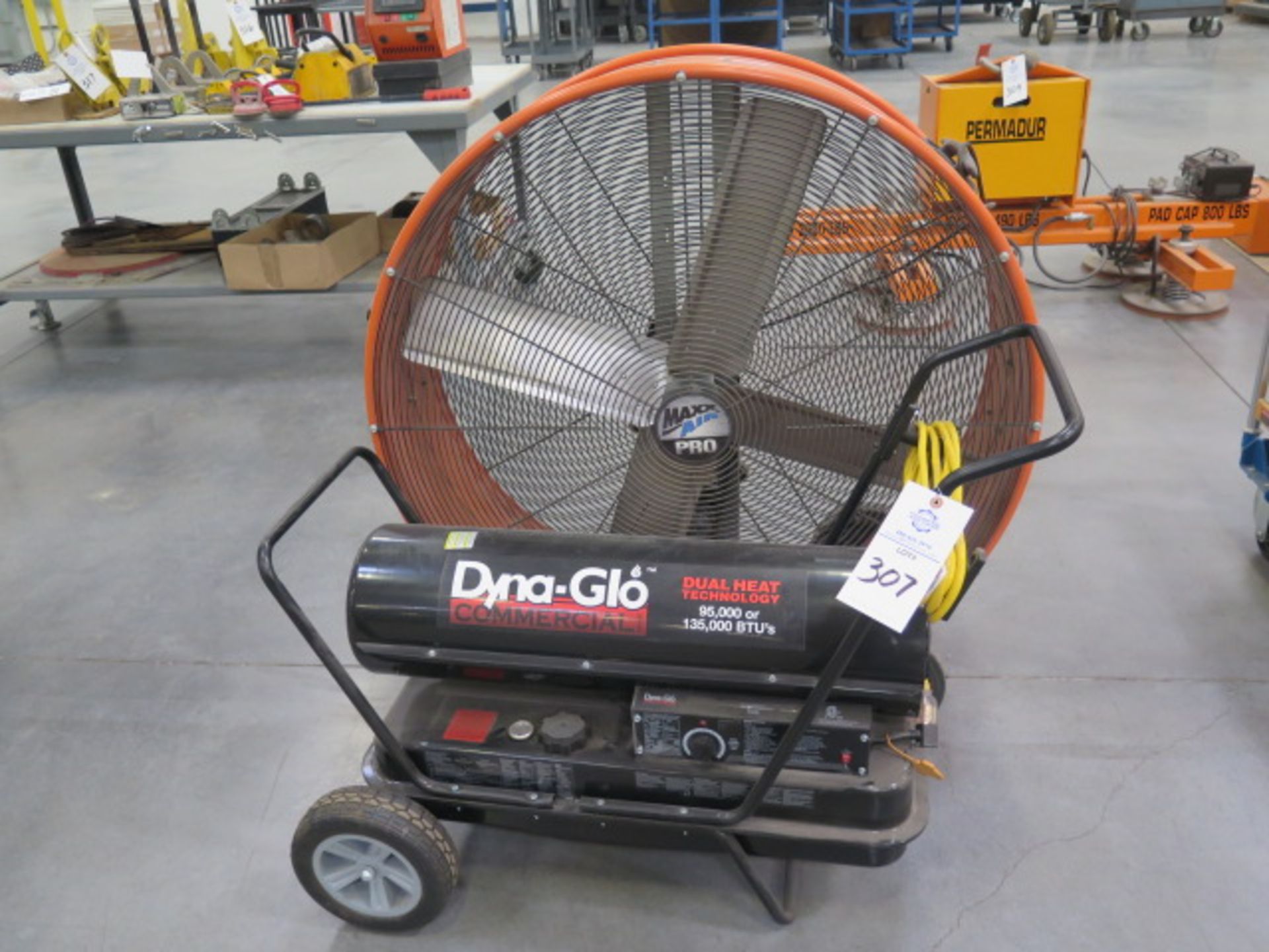 Dyna-Glo Heater and Shop Fan