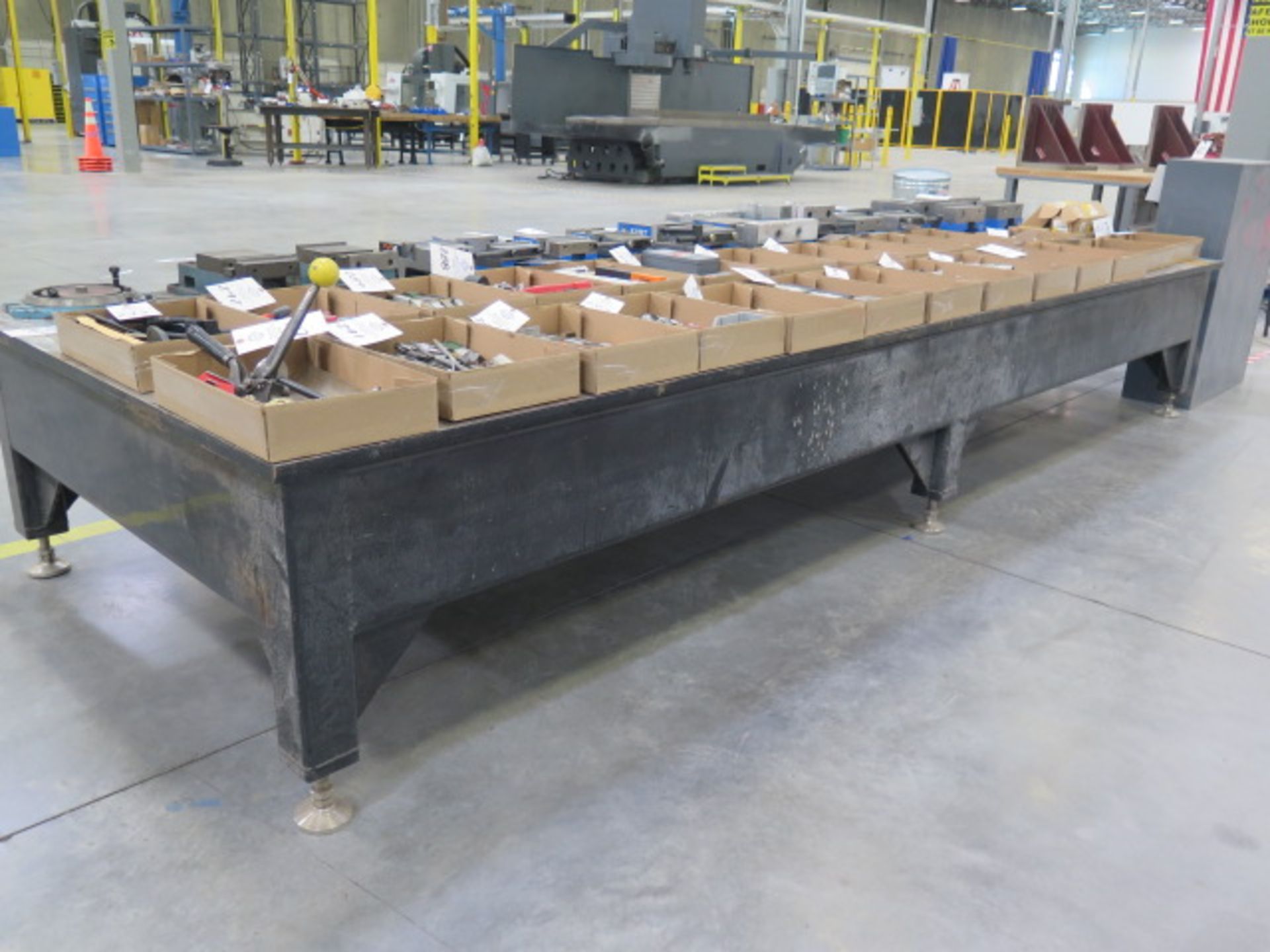 60" x 168" x 1" Steel Table - Image 3 of 3