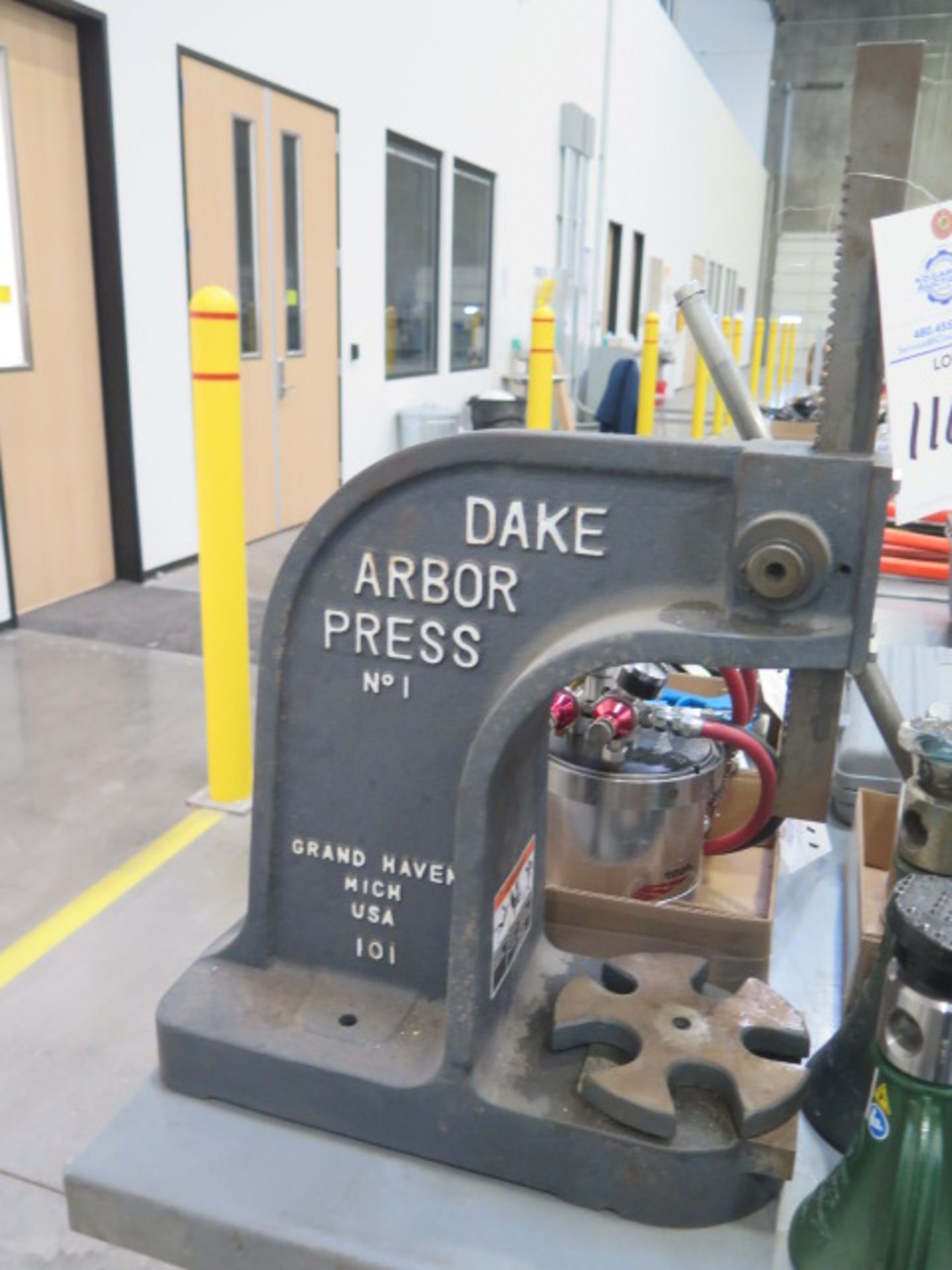 Dake No.1 Arbor Press - Image 2 of 3