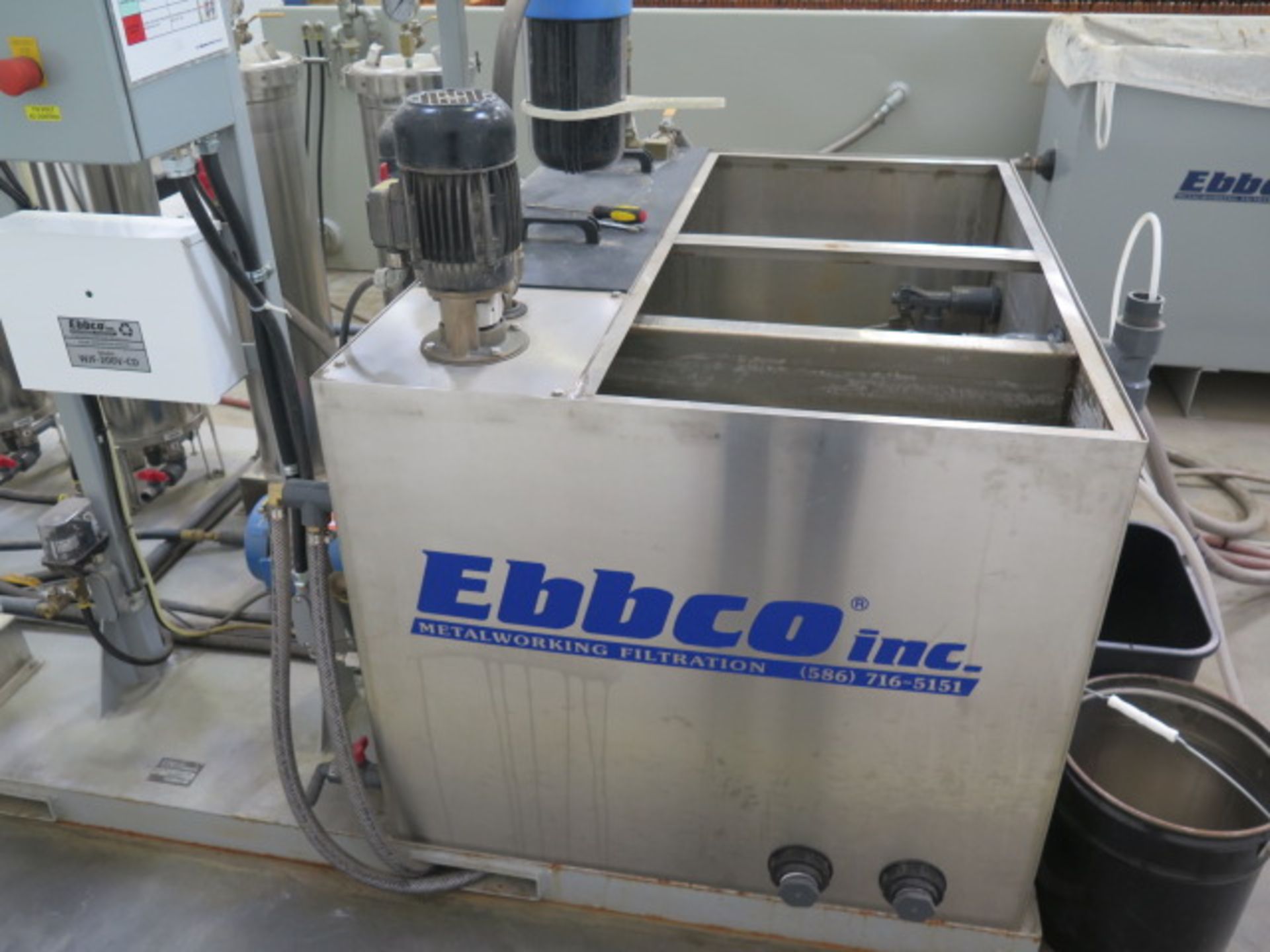 Ebbco “TEAevo Tech” Closed Loop Chiller Unit, Ebbco WJF-200V-CD Filtration System and Storage Tank - Image 5 of 8