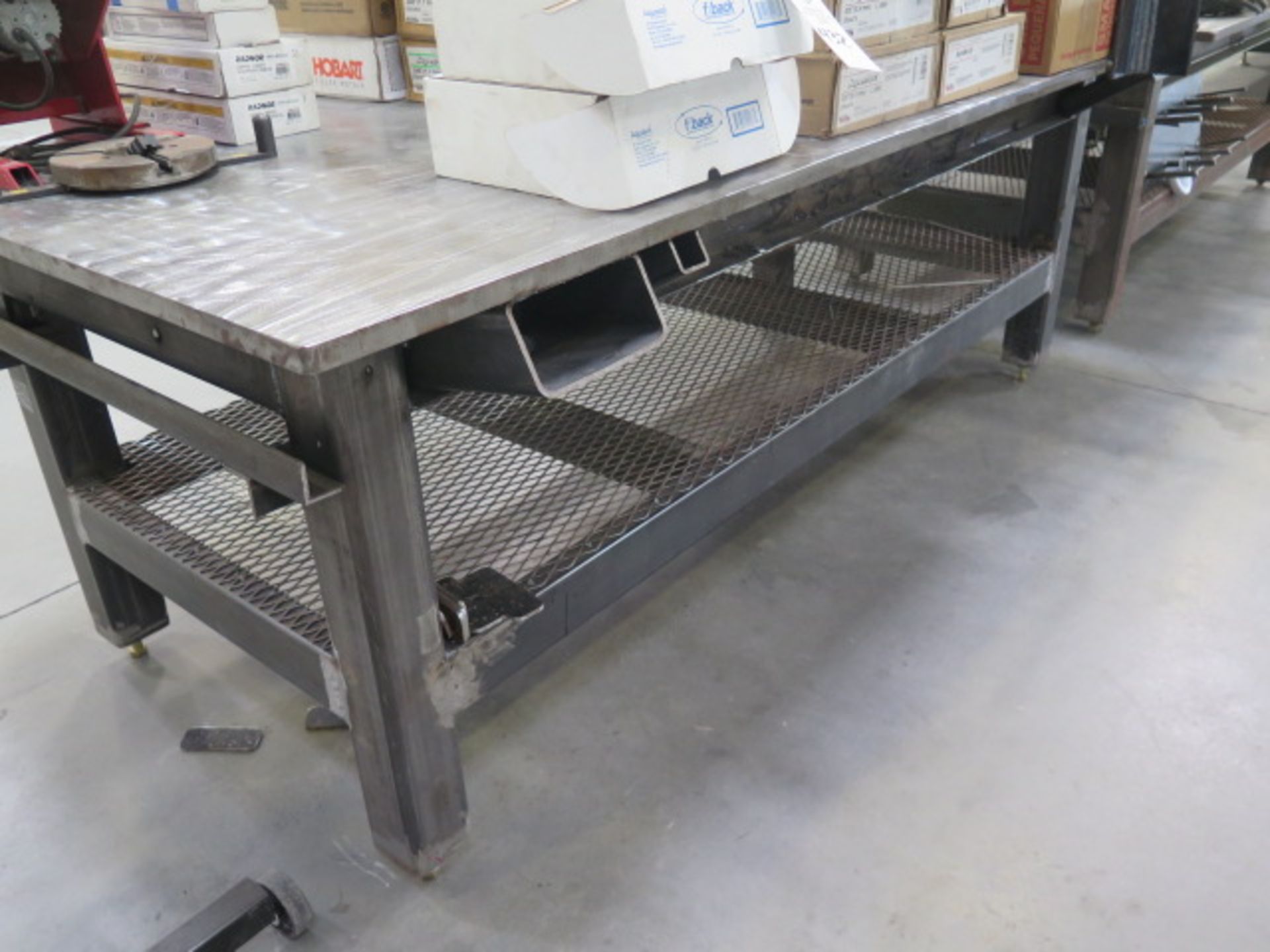 48" x 96" Steel Welding Table - Image 2 of 3