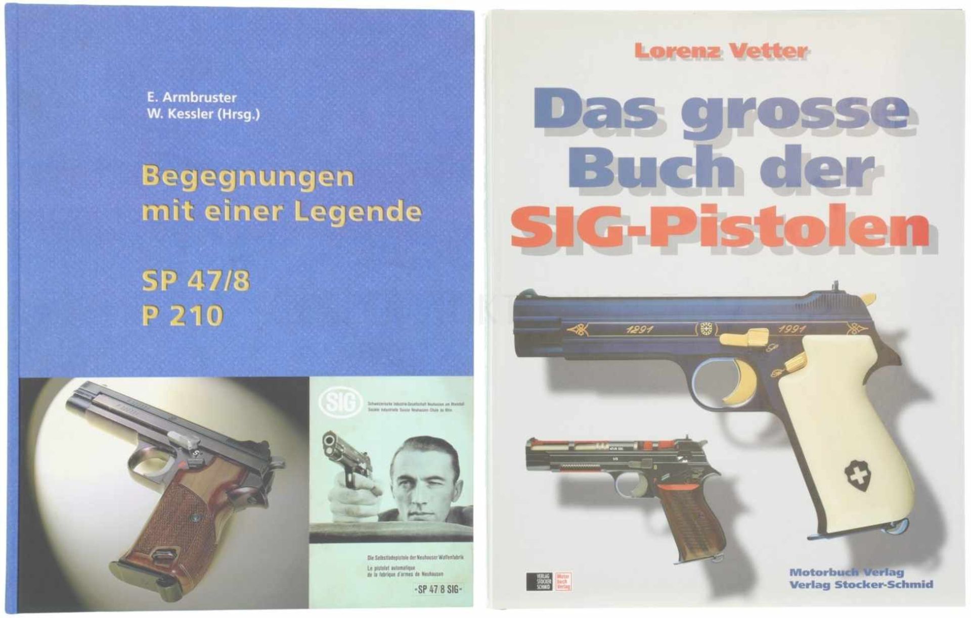 Konvolut von 2 Büchern 1. Begegnungen mit einer Legende, SP47/8 P210, Autoren E. Armbruster und W.