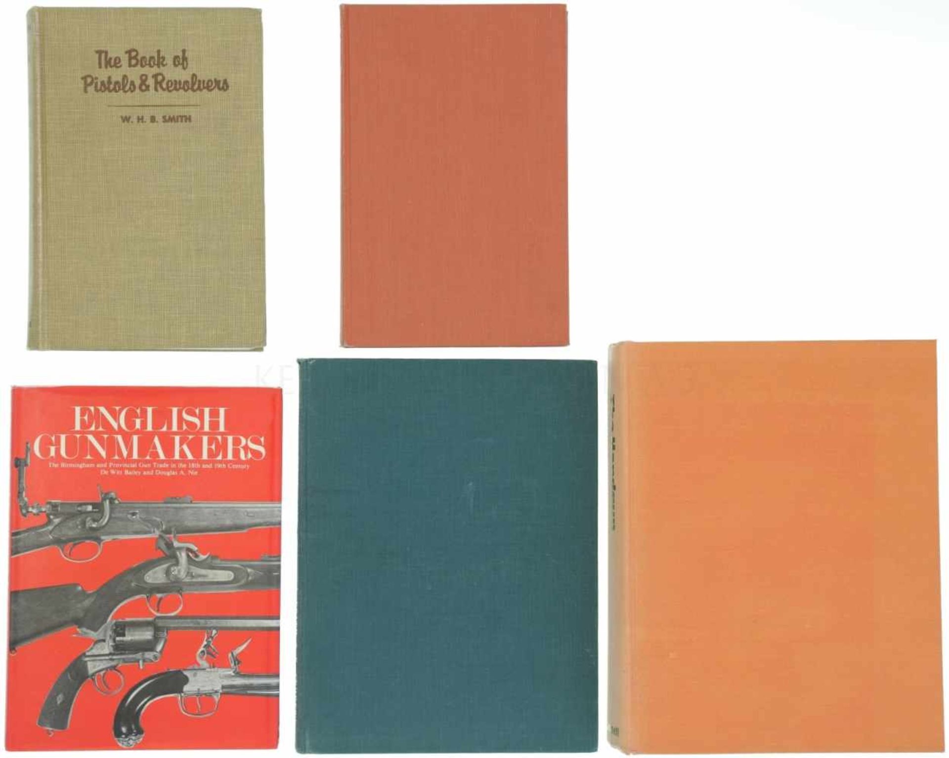 Konvolut von 5 Büchern 1. The Revolver, 1889-1914, Autor A.W.F. Taylerson, Barrie&Jenkins Verlag