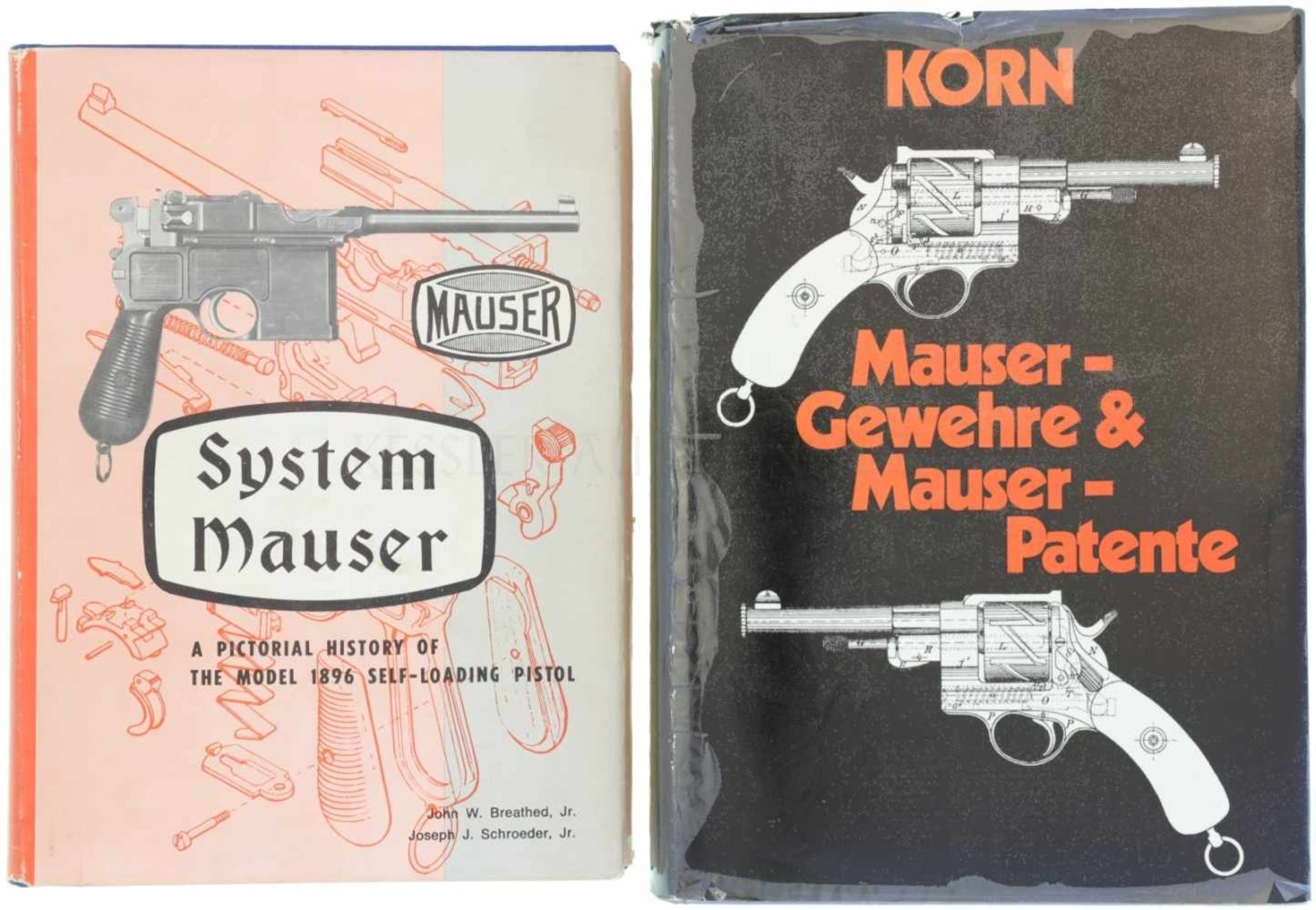 Konvolut von 2 Büchern 1. System Mauser, A pictorial history of the model 1896 self-loading