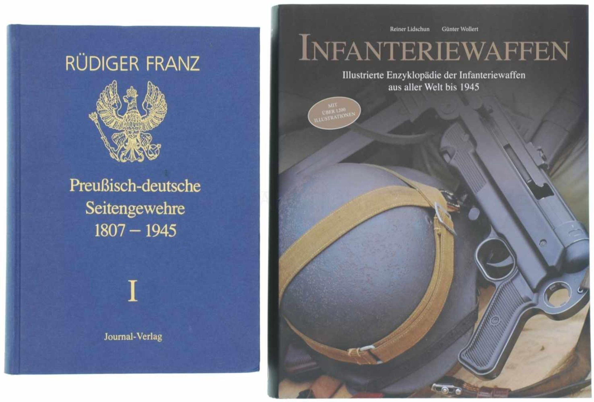 Konvolut von 2 Büchern 1. Preussisch-reichsdeutsche Bajonette und aufpflanzbare Seitengewehre,