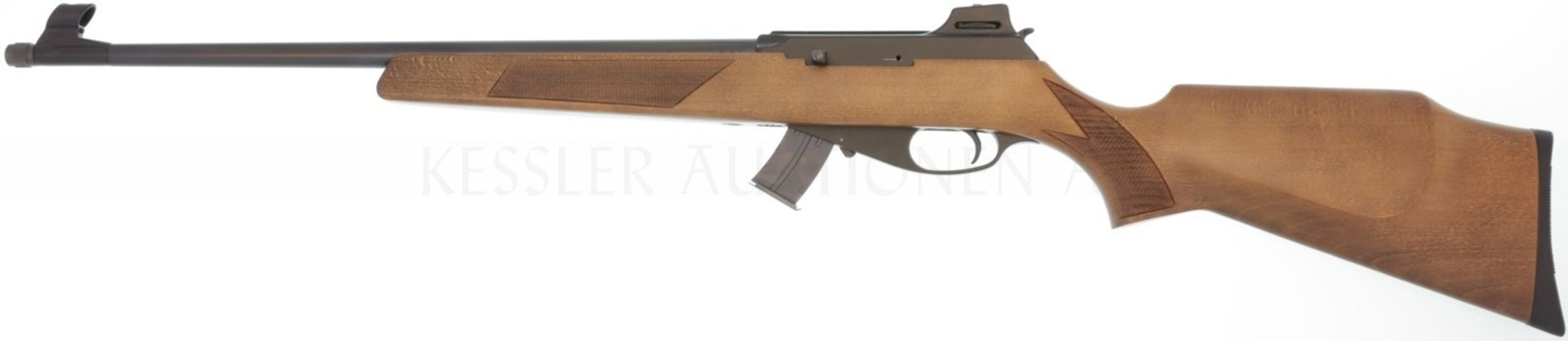 Selbstladebüchse, Armi Jäger, Mod. A.P. 66, Kal. .22LR LL 500mm, TL 965mm, Rundlauf, geschwärztes