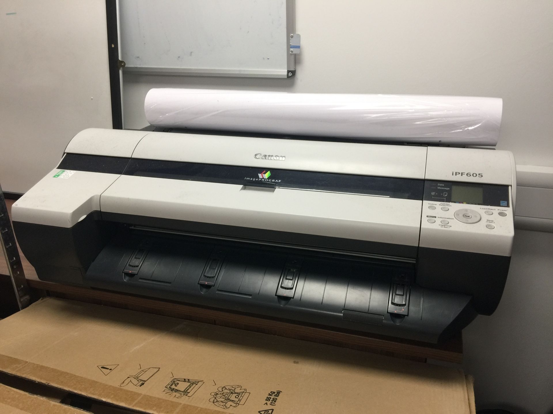 Canon iPF605 wide carriage plotter