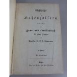 Prof. Zimmermann - Geschichte der Hohenzollern, 2. Auflage, 18 Stahlstiche, Glogau