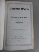 Voß, Johann, Heinrich - Homers Werke in einem Bande, 25 Kupferstiche, Stuttgart 1840, 671S.,