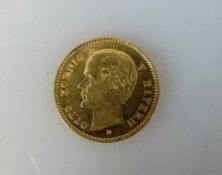 Königreich Bayern, Goldmünze 10 Mark 1907D, Otto von Bayern