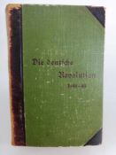 Blum, Hans - Die Deutsche Revolution 1848/49, Jubiläumsausgabe 1897, 480 S.