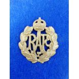 Mützenabzeichen der Britischen Luftwaffe - Royal Air Force, 1939-1945