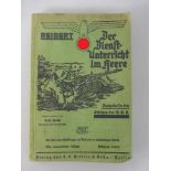 Reibert - Der Dienstunterricht im Heere - Ausgabe für den Schützen der MGK, 1938/39, mitüber 500