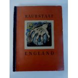 Sammelalbum "Raubstaat England", Hamburg-Bahrenfeld 1941, komplett