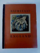 Sammelalbum "Raubstaat England", Hamburg-Bahrenfeld 1941, komplett