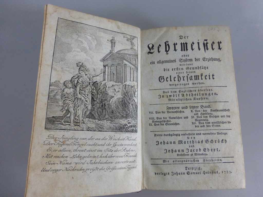 Schröck, Johann Matthias / Ebert, Johann Jacob - Der Lehrmeister oder ein allgemeinesSystem der