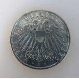 Kaiserreich - Freie Hansestadt Lübeck, 2 Mark, 1911, ss+, Jaeger 81