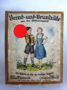 Bilderbuch, sog. 3.Reich, Bernd und Brunhilde von der Hitlerjugend, Bilder v. RichardHeinrich -