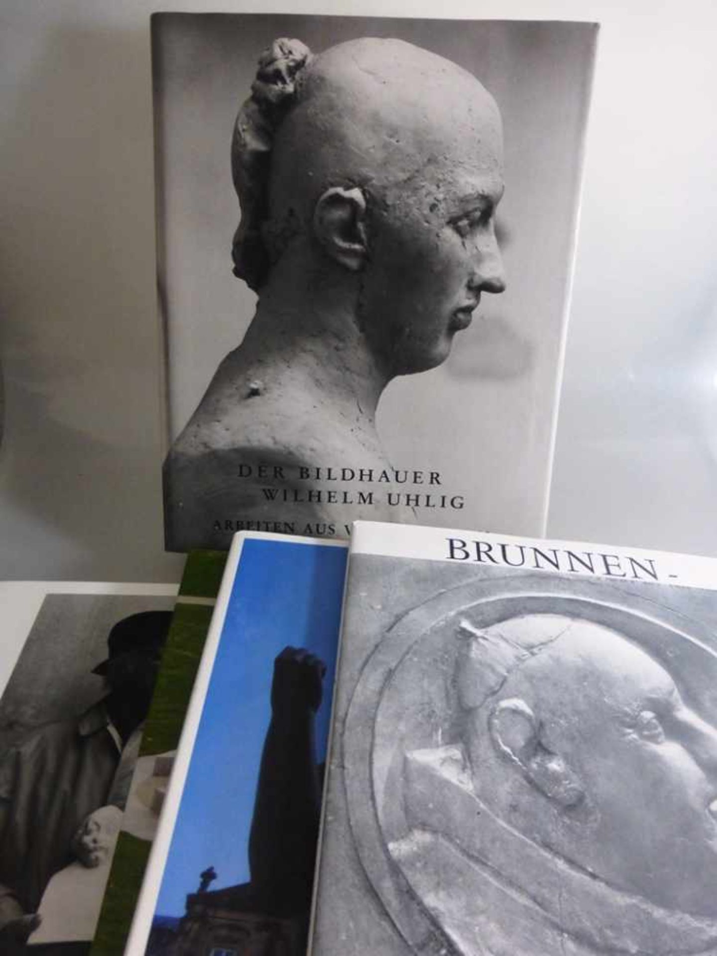 Konvolut Kunstbücher - Prof. Wilhelm Uhlig / Nürnberg, Der Skulpturenring im Kurpark