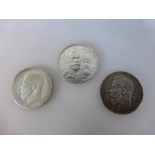 Russland, 3 Münzen, 2x Rubel 1896/1898 und 300 Jahre Romanow, s-ss- - -18.00 % buyer's premium on