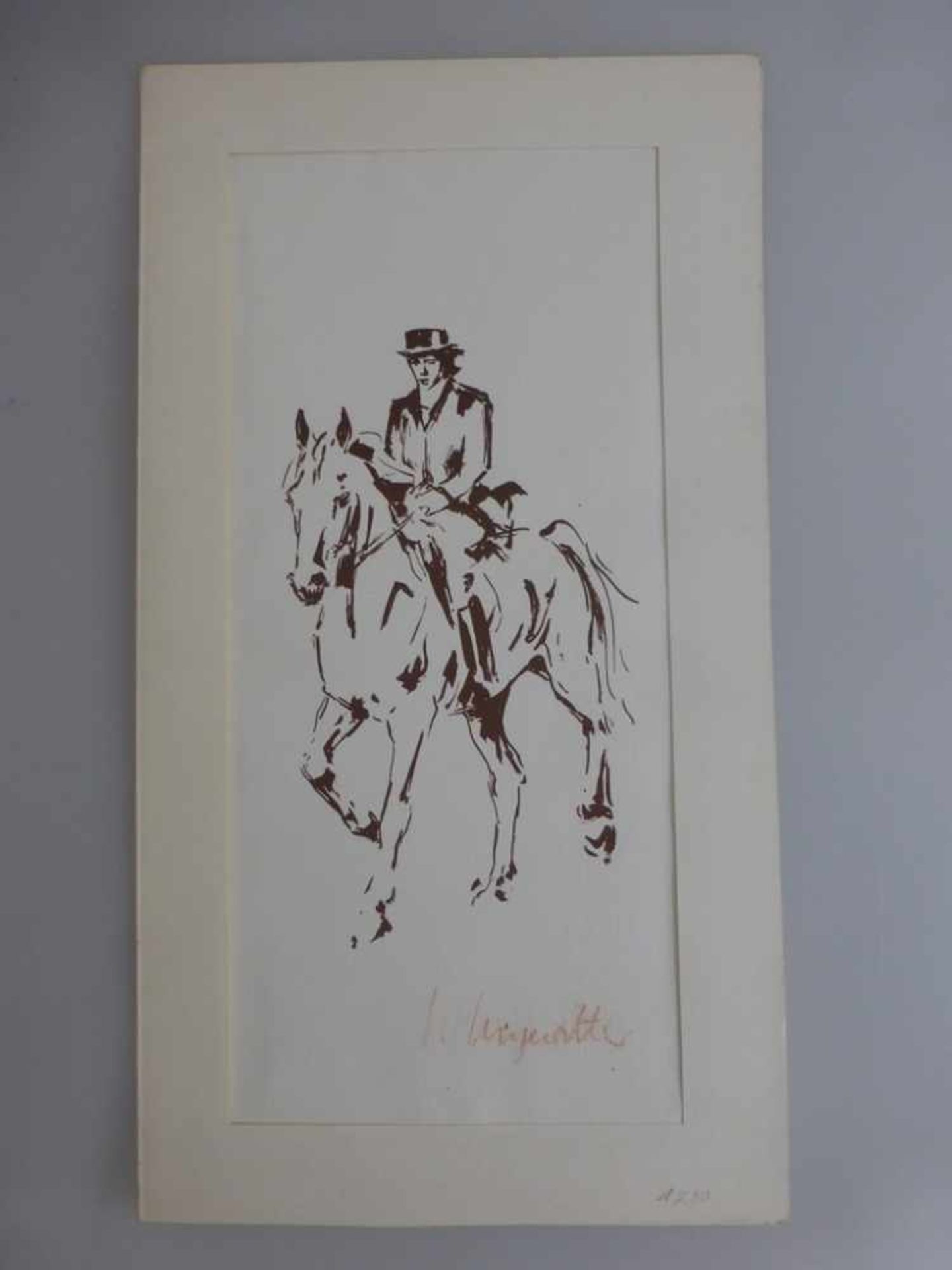 Ungewitter, Inge (1923 - 1995 München), Lithografie, sign., u.PP mont., 27cm x 13cm- - -18.00 %