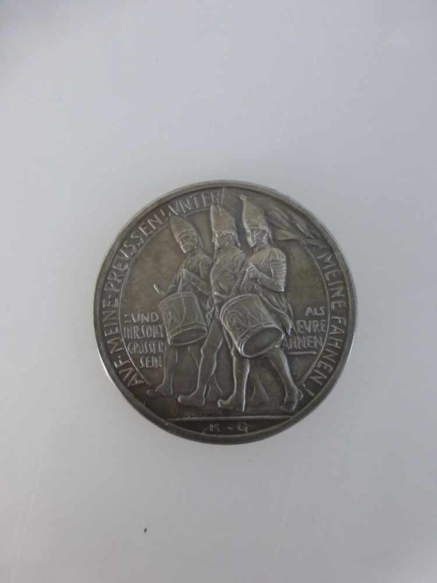 Medaille Preussen 1912, Karl Goetz, auf den 200. Geburtstag Friedrichs des Großen,Brustbild nach - Bild 2 aus 2