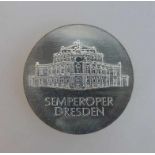 DDR Gedenkmünze, 10 Mark, Semperoper Dresden, Jaeger 1600, vz-stgl.- - -18.00 % buyer's premium on