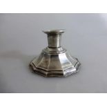 Kerzenleuchter, Silber, gem. Cohr / Dänemark, h. 6cm- - -18.00 % buyer's premium on the hammer