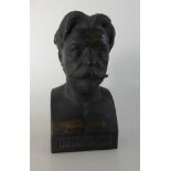 Muth, Georg (*1859 Leipzig), Bronze Portraitbüste von Arthur Nikisch (1855-1922), dt.Dirigent,