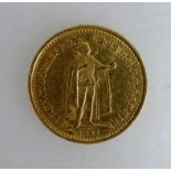 Österreich-Ungarn, Goldmünze, 10 Korona, 1892, Franz Joseph I.- - -18.00 % buyer's premium on the